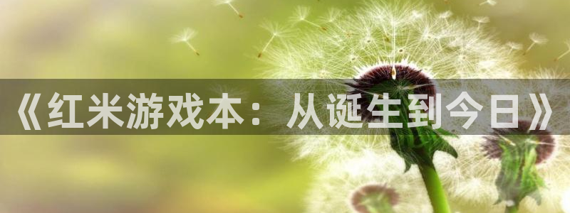 im电竞官网的奇趣腾讯是真的吗知乎：《红米游戏本：从诞生到今日》