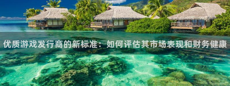 im电竞官网登录注册账号是什么意思：优质游戏发行商的新标准：如何评估其市场表现和财务健康